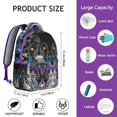thumbnail image 6 of Contemporary Paisley Backpack - Ideal Paisley Gift for Women & Men, Spacious School Bookbag, Durable Laptop Bag for Work & Study, 6 of 6