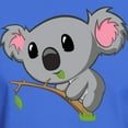 thumbnail image 3 of CafePress - Hungry Koala Dark T Shirt - Men's Classic Graphic Cotton T-Shirt, 3 of 4