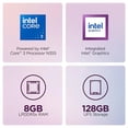 thumbnail image 2 of Lenovo - Chromebook Plus 15.3" 2K Touchscreen Laptop - Intel Core 3 Processor N355 2025 - 8GB Memory - 128GB UFS - Cosmic Blue, 2 of 5