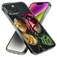 thumbnail image 2 of MUNDAZE Apple iPhone 12 Roses Séchées Rouges et Jaunes Étui de Téléphone Double Couche, 2 of 6
