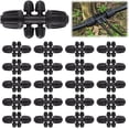 thumbnail image 1 of Locked Barbed Tee Connectors /\uD to /\uD Drip Irrigation Fittings Kit /mm to /mm Tube Lock Female Connector Way Barbed Lock Irrigation Parts for Watering System, 1 of 7