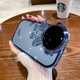 thumbnail image 1 of Astronaut Stand Holder Electroplated Clear Phone Case For iPhone 11 12 13 14 Pro Max Plus Bracket Shockproof Transparent Cover xuanjing unisex, 1 of 2