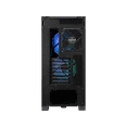 thumbnail image 5 of MSI MPG Velox 300R Airflow PZ - Mid-Tower Gaming PC Case - Tempered Glass Side Panel - 2 x 160 mm Dual Layer Blades Fans - Liquid Cooling Support up to 360mm Radiator - Mesh Panel for Airflow, 5 of 15