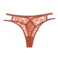 thumbnail image 2 of Gibobby Ropa interior mujer algodón Ropa interior de mujer Bragas de encaje sexy Estiramiento Hipster Calzoncillos Ropa interior Señora Ropa interior(Marrón， XXL), 2 of 5