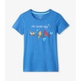thumbnail image 4 of Little Blue House Women's Short Sleeve Pajama Tee, The Tweetest Things, 4 of 4