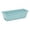 Sky Blue, variant on Rectangular Plastic Planter with Saucer, 16.9 Inch Window Flower Pot, Breathable Vegetable & Herb Container for Balcony & Patio