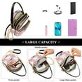 thumbnail image 5 of FORMRS Crossbody Bag for Women Quilted Travel Shoulder Cell Phone Purse with Chain Strap Handbag, Cartoon Halloween Ghosts, 5 of 7