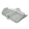 thumbnail image 2 of Arthur Court Designs Aluminum Pyrex Casserole Dish Holder 2 Quart Pyrex Double Base Turkey Casserole Holder Removeable Replaceable Glass Casserole Tra, 2 of 5