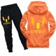 thumbnail image 3 of ZHAOCHENG Pantalones con capucha casual Messi para niños, traje deportivo con capucha para niños y niñas, 3 of 4