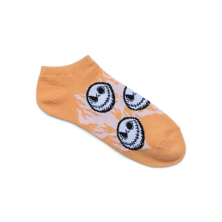 Disney Nightmare Before Christmas Women s Halloween No Show Socks 3 Pack Size 4 10 Walmart