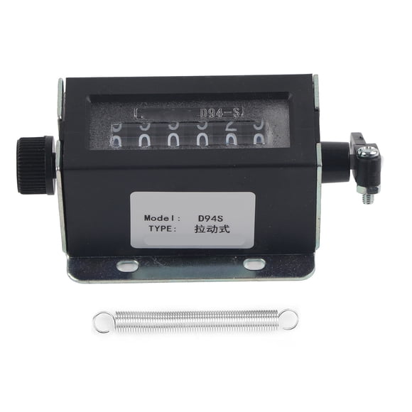 Durable Mechanical Counter, The Digital Display Directly, Resettable Mechanical Counter, 200 Times/s For Records Sports Equipment School Cumulative Records Home