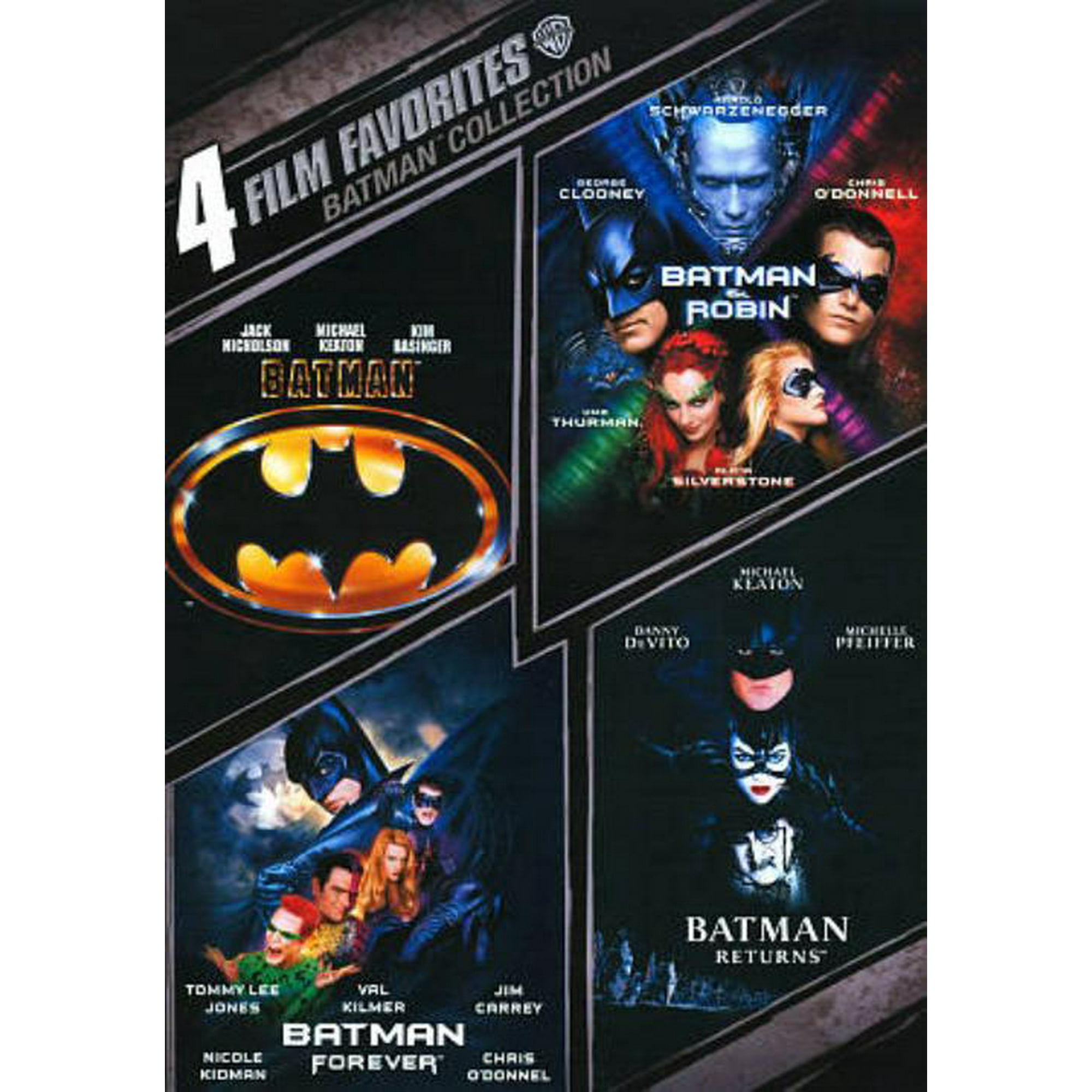 4 Film Favorites: Batman Collection DVD | Walmart Canada