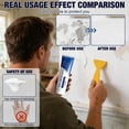 thumbnail image 6 of Efficient Drywall Patch Repair Kit with Scraper, 2026 New Quick Drying Wall Mending Agent White Spackle Wall Repair Paste Wall Repair Agent Tile Gap Fille for Holes & Cracks Nail Holes, 6 of 7
