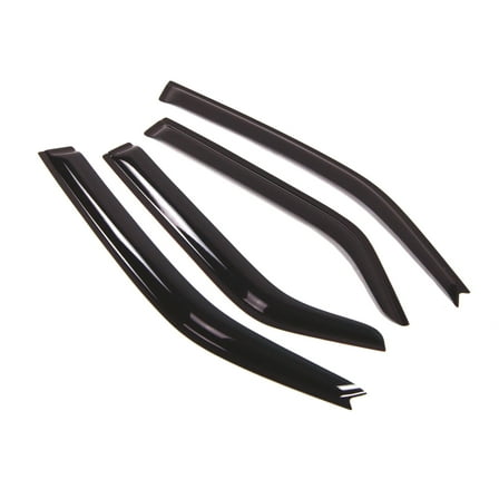 TuningPros Outside Mount Window Visor Deflector Smoke Tinted 4 Pcs Set For 2005-2008 Dodge Magnum