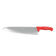 thumbnail image 2 of Cuchillo Chef Vencort Profesional 12 Pulgadas Cuchillo Rojo, 2 of 2