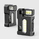 thumbnail image 4 of Mini linterna recargable superbrillante de 400 lúmenes | Base magnética giratoria de 180° | Linterna de bolsillo portátil DualLight de 3 modos con llavero | Resistente al agua IP68 para emergen, 4 of 5