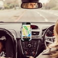 thumbnail image 2 of White Car Phone Mount For Vent Dashboard Magnetic Rhinestone Cell Phone Stand White, 2 of 6