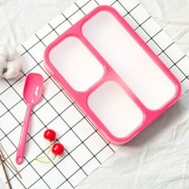 ROLKFUK Leakproof Bento Box 1000ml (33oz) - Microwave Safe, Multi Compartment Lunch Box for ki-ds & Adults, Food Grade Plastic Lunch Container, Reusable