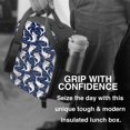 thumbnail image 6 of Defioc Angry Shark Print Lunch Box for Men & Women, Insulated Lunch Bag Thickened Thermal Leakproof Lunch Tote Bag for Adult Office Travel Picnic, 6 of 8