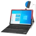 thumbnail image 5 of Labanema 12.3" Lenovo ThinkPad X12 Detachable Case, PU Leather Folio Stand Protective Case, Cover for 12.3" Lenovo ThinkPad X12 Detachable (Red), 5 of 7