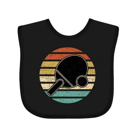

Inktastic Table Tennis Ping Pong Gift Baby Boy or Baby Girl Bib