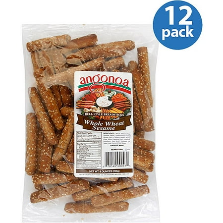 Angonoa Deli Style Breadsticks Whole Whe
