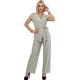 thumbnail image 1 of Conjunto Elegante 2 Piezas Pantalon Wide Legs Blusa Cruzada Outfit para Mujer, 1 of 5