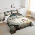 thumbnail image 4 of Airplane Bedding Comforter Sets Vintage World War Military Aircraft Comforter Set, Fighter Plane Bomber Jets Bedding for Teenagers Young Man Youth Soldier Air force Theme Duvet Set King Size, 4 of 5