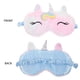 thumbnail image 4 of Máscara de ojos de peluche con dibujos de unicornios para niños, cómoda máscara de ojos, 4 of 8