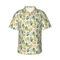 thumbnail image 1 of Fotbe Fruit Pears Camisa Hawaiana para Hombre Unisex – Camisa Casual de Verano con Botones de Manga Corta de Algodón y Lino,Large, 1 of 7