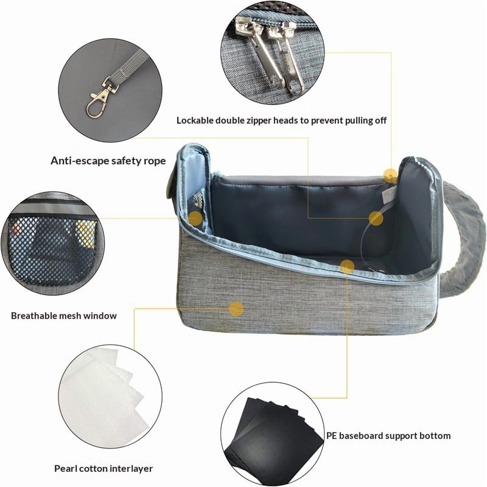Pet Sling Carrier Travel Bag for Small Dogs & Cats Under 11 Lb | Comfortable, Adjustable, Waterproof, Breathable | Ideal for Travel, Walks & Adventures
