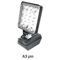 thumbnail image 4 of 4pcs 4 Inch LED Work Light for 18V Battery Battery Power LED Shop Light LED Site for Work Light, 4 of 6