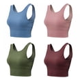 thumbnail image 4 of Women Racerback Sports Bras - High Impact Workout Gym Activewear Bra, 4 of 5