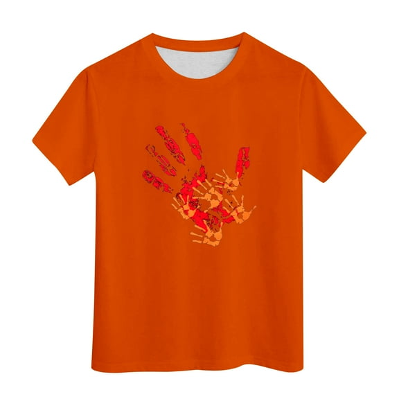 MUXiin Toddler Boy Shirts 4t Letter Graphic Printed Cute Funny Short Sleeve T-Shirt Cute Vacation Tops Clothes for Boy Size