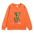 thumbnail image 4 of Boys and Girl Christmas Snowflake Hoodie Winter Warm Xmas Print Pullover Sweatshirts, 4 of 4