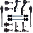 thumbnail image 4 of SCITOO 12pcs Suspension Kit 2 Upper 2 Lower Ball Joints 2 Inner 2 Outer Tie Rod Ends 2 Sway Bar 1 Idler Arm 1 Pitman Arm fit for Cadillac Escalade ESV EXT for Chevy for GMC Series 02 03 04 06 K6540, 4 of 4