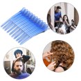 thumbnail image 4 of 10 pinzas para el cuidado del cabello de acero inoxidable para peluquería (azul) Ehuebsd  Cuidado Belleza, 4 of 5