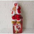 thumbnail image 4 of Adornos Navideños Fiudx Papá Noel Escalada Eléctrica Colgando, 4 of 5