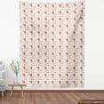 thumbnail image 4 of Ambesonne Exotic Fabric by the Yard Upholstery, Bird Leaves Flowers Pattern, 10 Yards, Dark Coral and Pale Green, 4 of 5