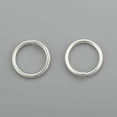 thumbnail image 2 of 304 Stainless Steel Jump Rings Open Jump Rings Silver 18 Gauge 9x1mm Inner Diameter: 7mm, 2 of 2
