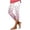 XQR1-White, variant on 4th of July Capri Leggings for Women American Flag Print Workout Pants Summer High Waist Stretchy Cropped Leggings Independence Day Gym Yoga Capri Leggings