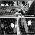thumbnail image 5 of NUVISION for 03-19 Freightliner M2 106 112 Pair of Black Headlights Headlamps, 5 of 8