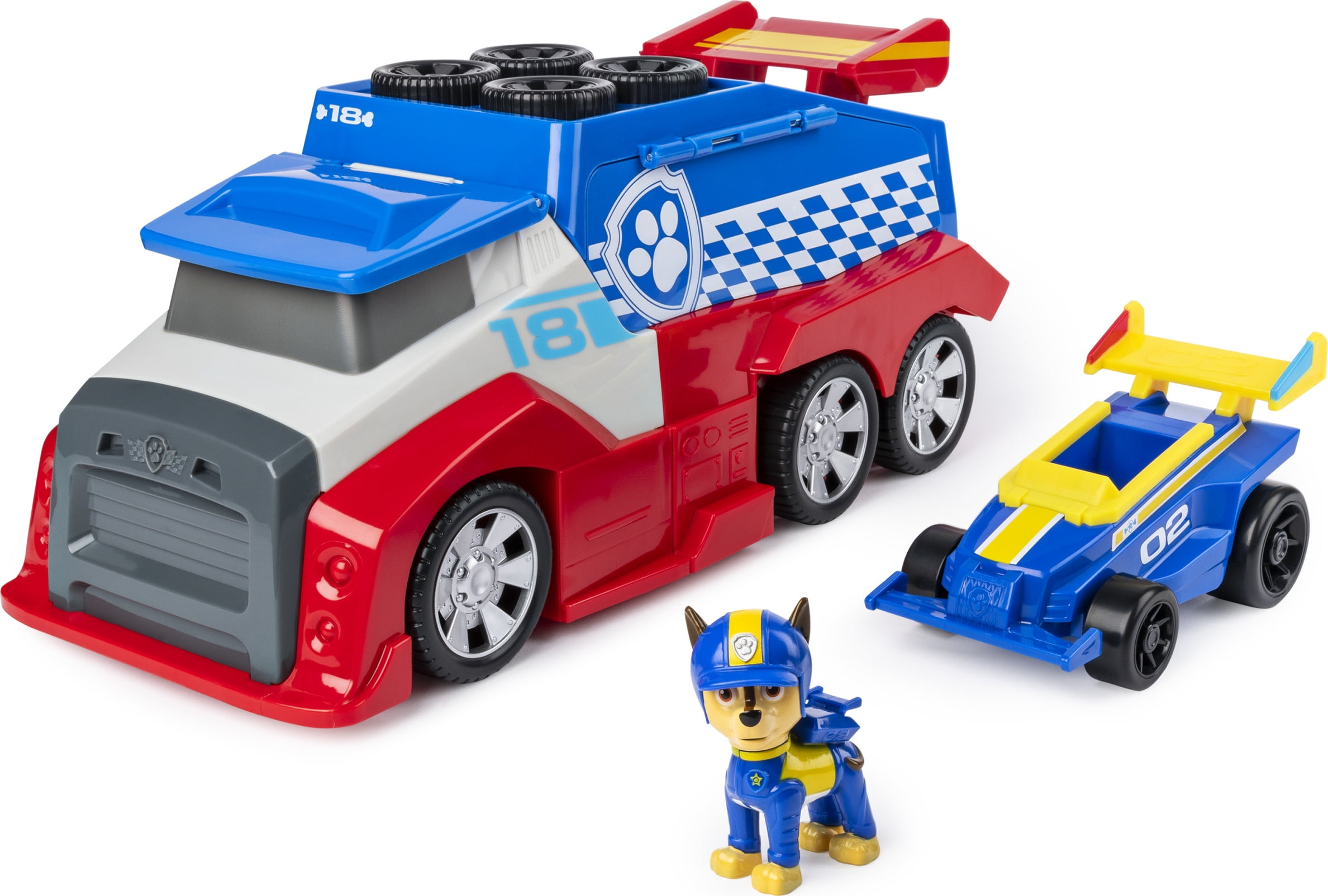 Paw Patrol Chase Spy Vehicle Racers Action Figure PupToys Kids Toy Nickelodeon