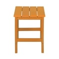thumbnail image 3 of WestinTrends Malibu 3-Piece set classic Adirondack chair with ottoman and a small coffee table (1 seater), Orange, 3 of 13