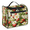 Multicolor 1, variant on Herdesigns Cute Strawberry Fruit Hanging Toiletry Bag for Women, Flower Waterproof Makeup Organizer Cosmetic Travel Bag for Accessories