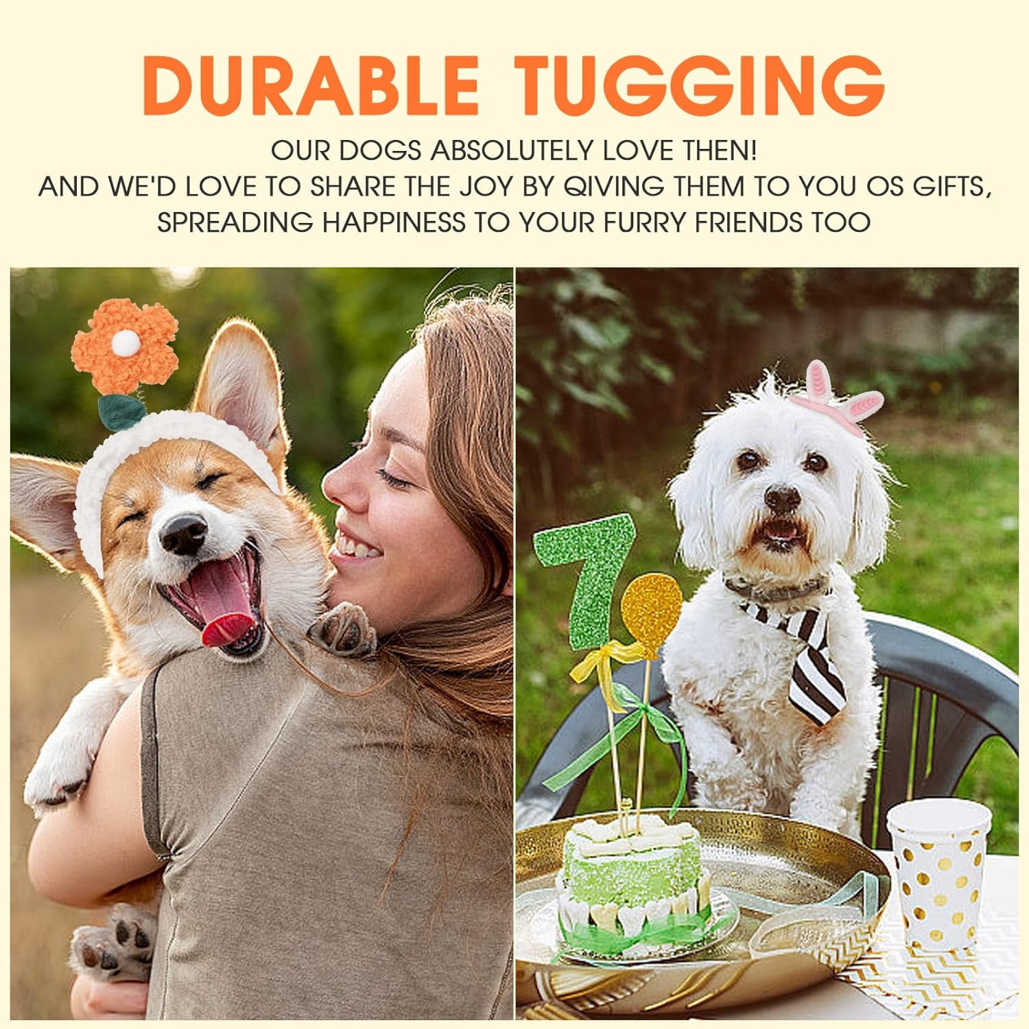 Dog Puzzle Toys, 13''x13'' Interactive Squeaky Carrot Dog Toys for Small Medium Dogs, 12 Pcs