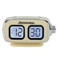 thumbnail image 1 of Pantalla grande LCD AM/FM Retro Reloj Radio USB Bluetooth Aux-in Dormitorio Cocina Contador Pequeño Huella (Crema), 1 of 2