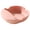 Pink, variant on Compartment Plastic Nut Bowl Spoon Holder, 4.5inch×4.4inch×1.2inch, Peanut Bowl with Shell Storage, Snack Bowl for Peanut Almond with Spoon Rest Function, Dual Use Plastic Spoon Rest & Snack Dish