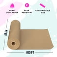 thumbnail image 3 of Rollo de papel kraft marrón para embalaje Bryco Goods 46 cm x 30 m, 3 of 9