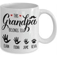 thumbnail image 2 of Personalize Grandpa Mug This Grandpa Belongs To Coffee Mug Gift For Grandpa Grandchildren to Grandfather Gift Tea Cup Lover Father's day, 2 of 2